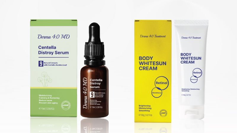 MỸ PHẨM DERMA 4.0 MD CÓ PHẢI KEM TRỘN KHÔNG?