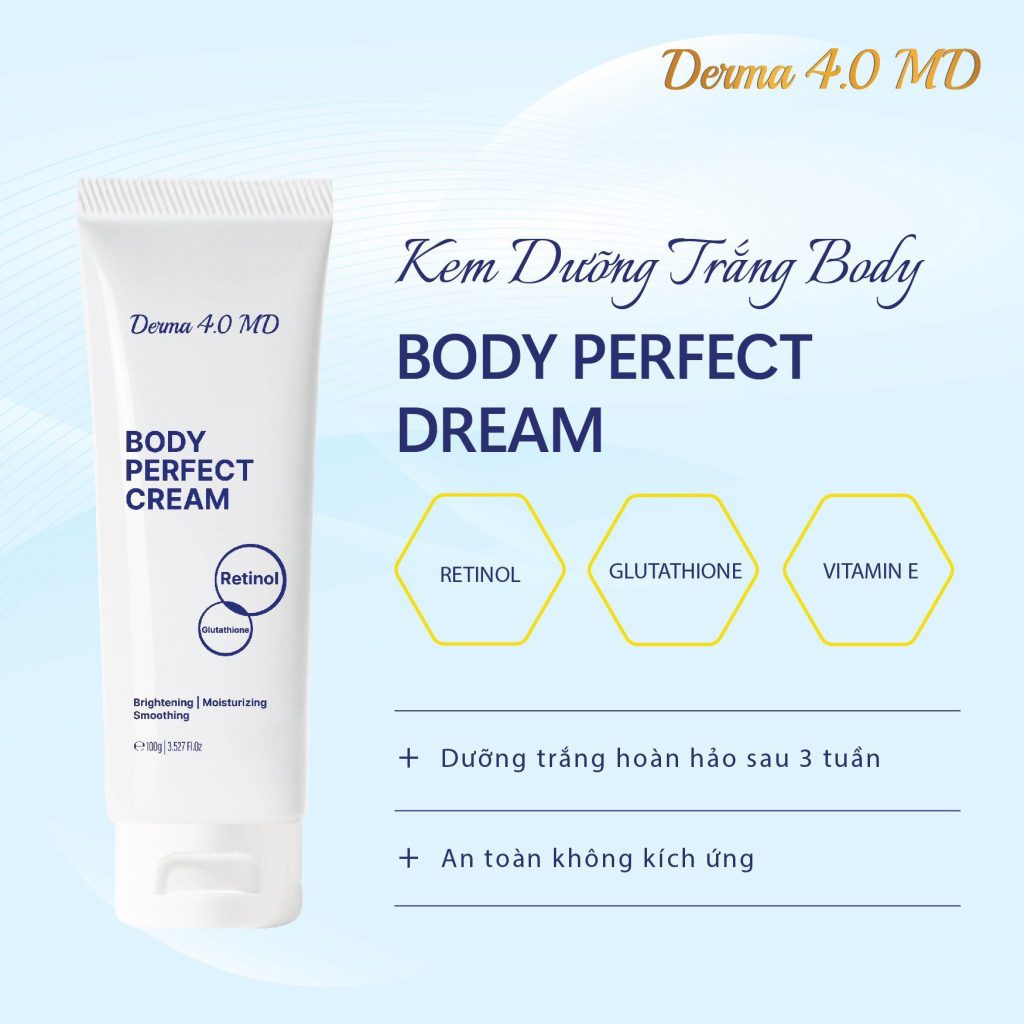 Kem dưỡng trắng Body Perfect Cream có thành phần, công dụng gì?