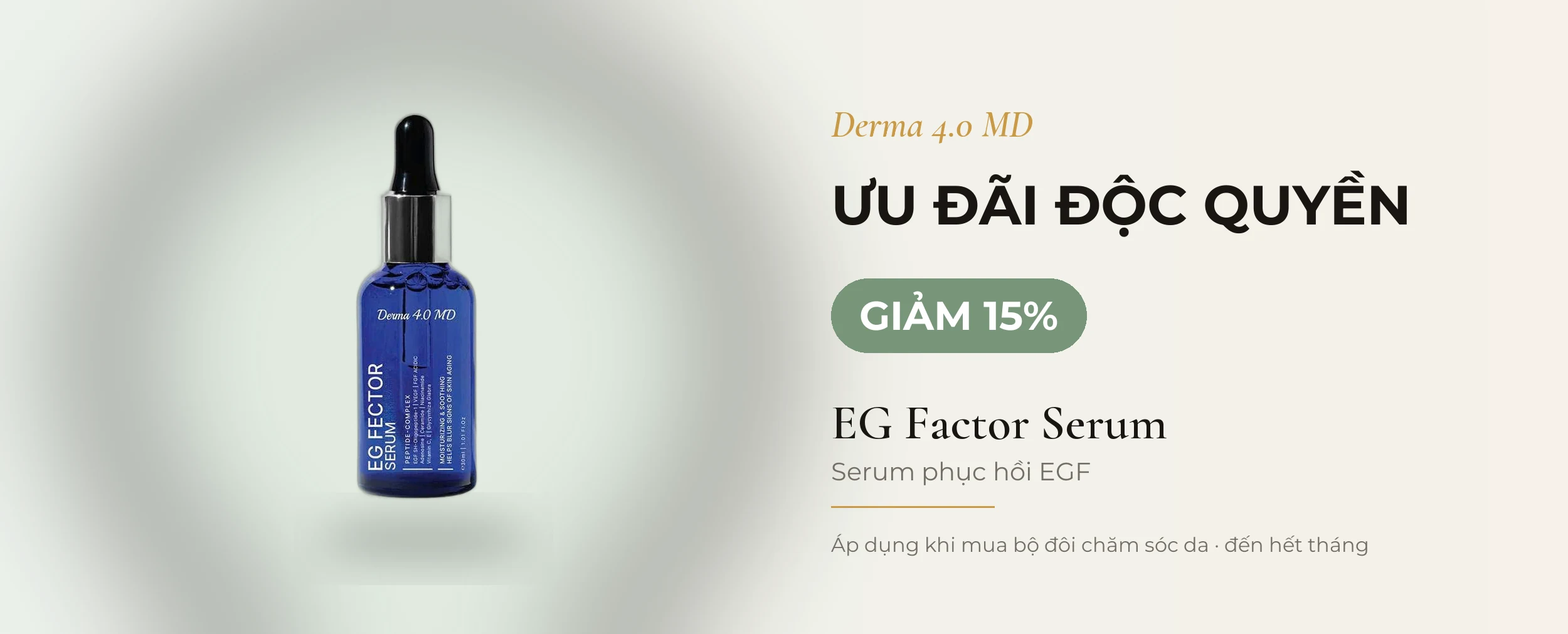Ưu đãi EG Factor Serum