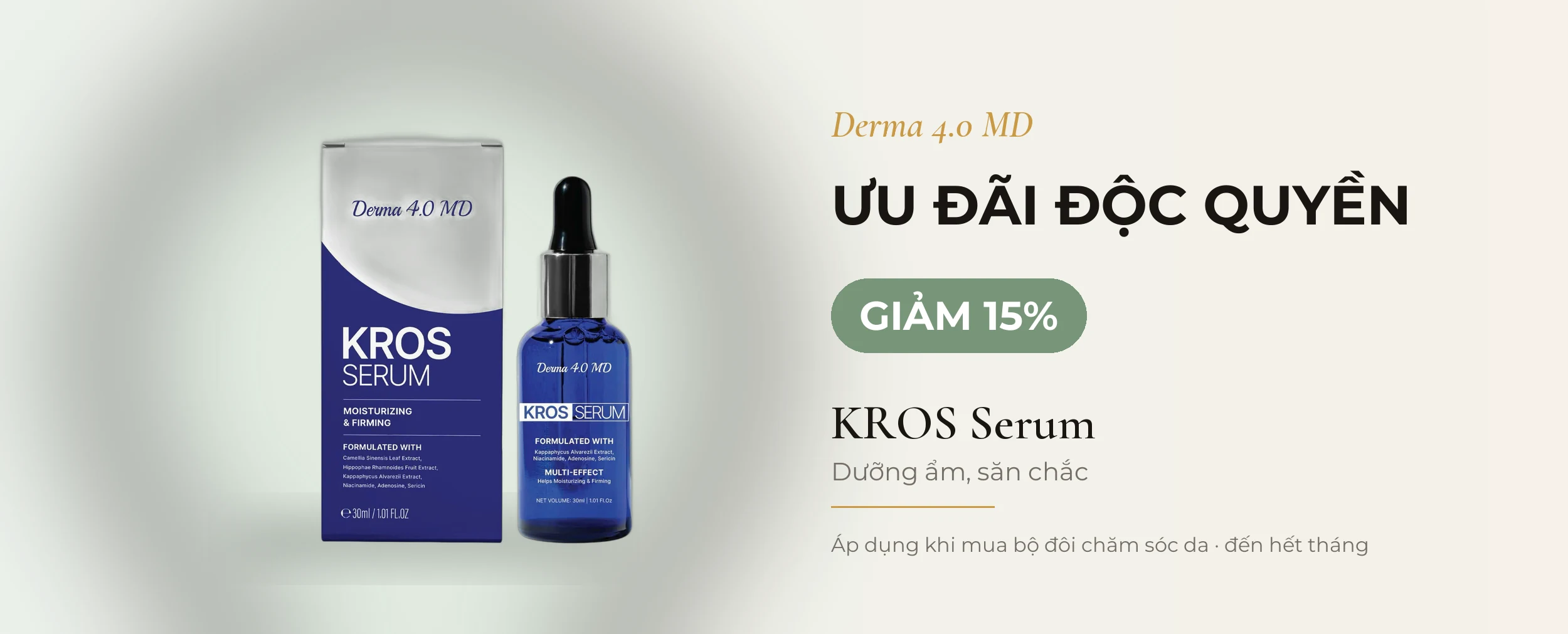 Ưu đãi KROS Serum